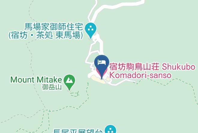Shukubo Komadori Sanso Map