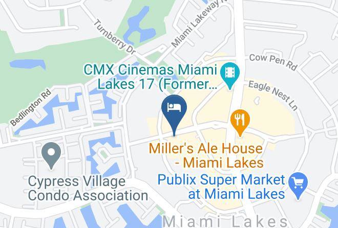 Miami Dade - Miami Lakes Hotel Maps