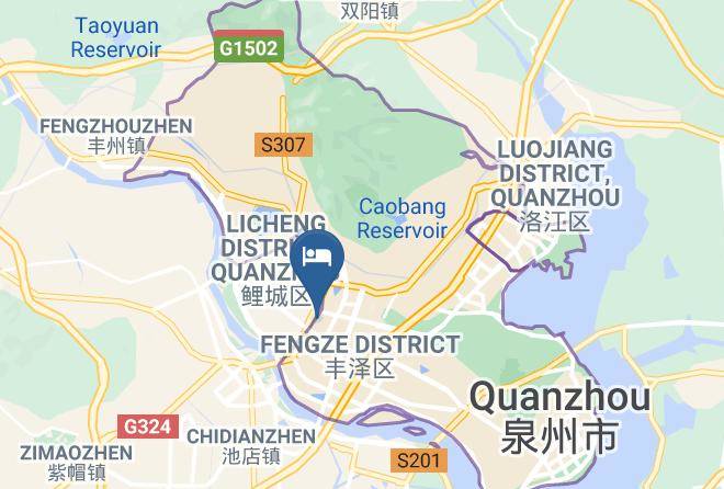 Quanzhou - Shuman Hotel Maps