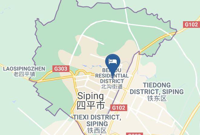 Siping - Shumeida Business Hotel Maps