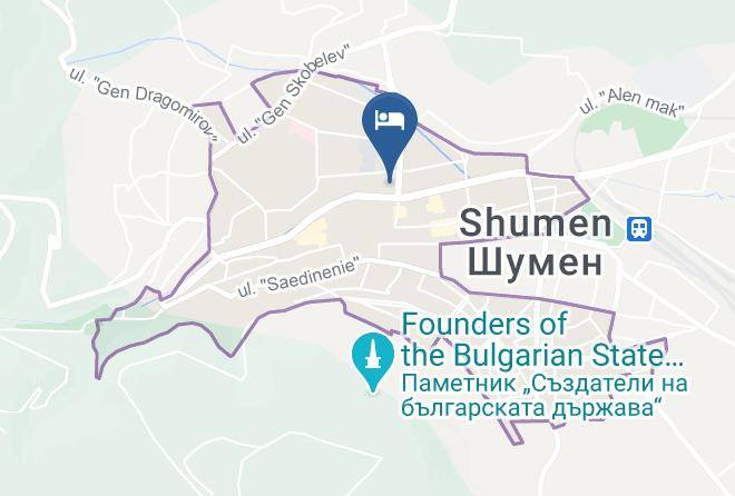 Shumen - Shumen Hotel Rimini Club Maps