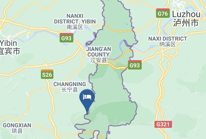 Yibin - Shunan Zhuhai Wanshun Hotel Maps