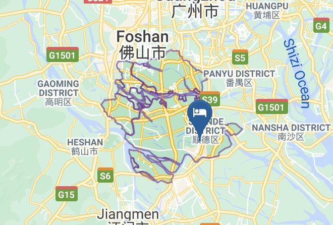Foshan - Shunde Xindu Hotel Maps
