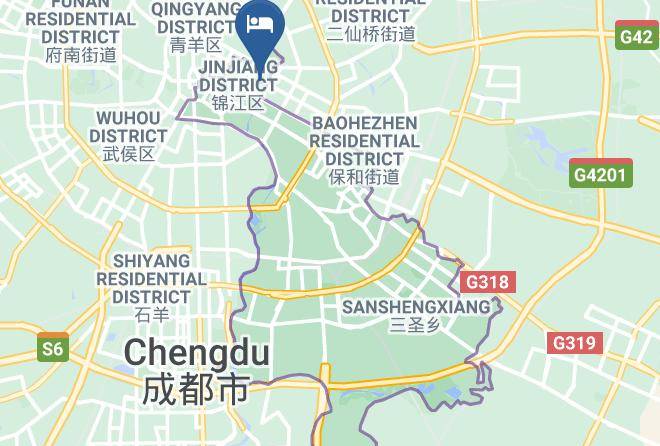 Chengdu - Shunxin Business Hotel Maps