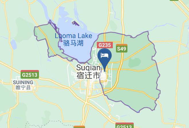 Suqian - Shunxinyuan Express Hotel Maps