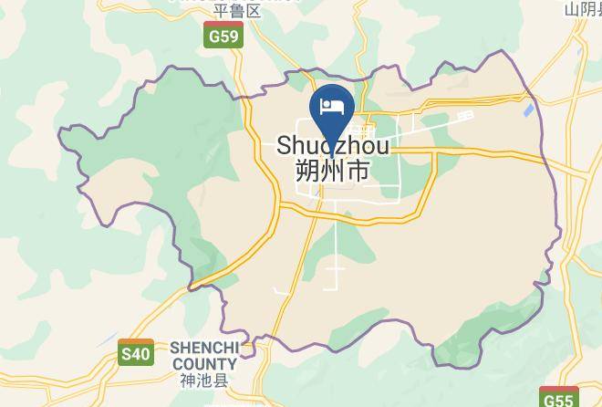 Shuozhou - Shuozhou Oriental Yuyuan Hotel Maps