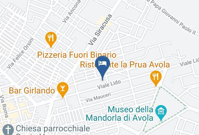 Syracuse - Shurhuq Ospitalita Siciliana Maps