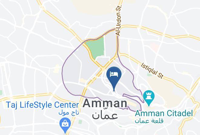 Amman - Shurooq Shams Hotel & Tours By Sunrise Maps