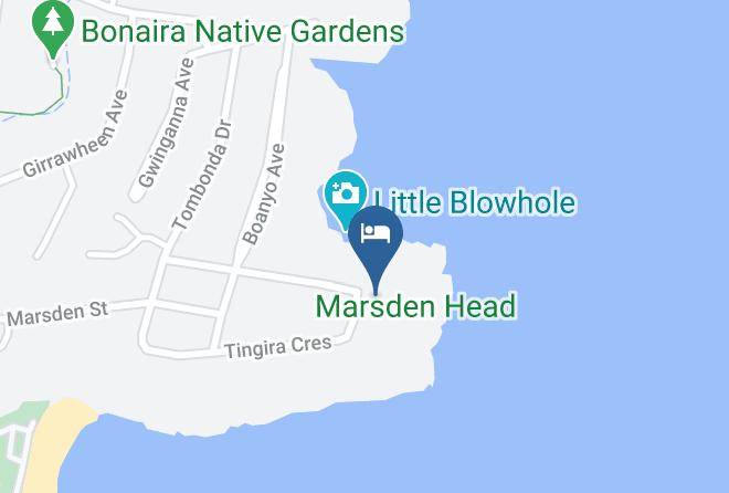 Kiama - Shutters By The Sea B&b Maps