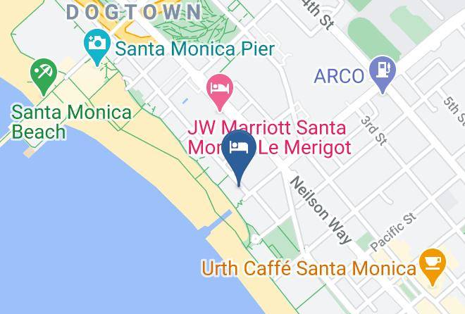 Shutters On The Beach Map