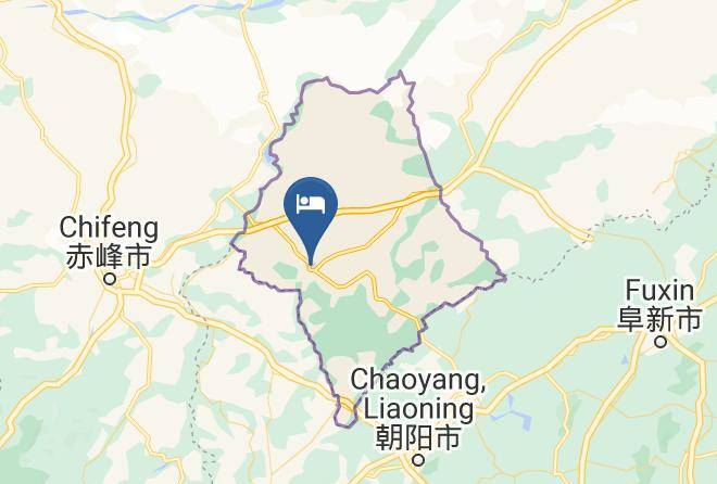 Chifeng - Shuxinge Hotel Aohan Banner Chifeng City Maps