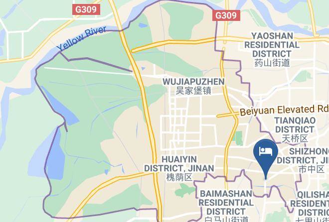 Ji Nan - Shuya Business Hotel Maps