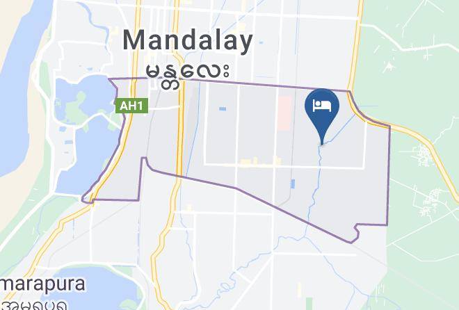 Chanmyatharzi - Shwe Hin Thar Hotel Mandalay Maps