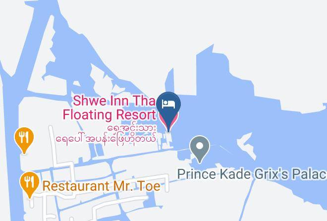 Taunggyi - Shwe Inn Tha Floating Resort Maps