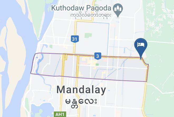 Chanayetharzan - Shwe Pe Ti Hotel Maps