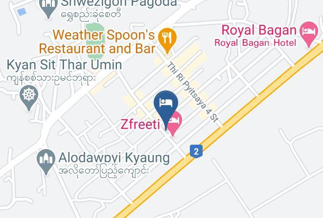 Nyaung U - Shwe Wun Yan Maps