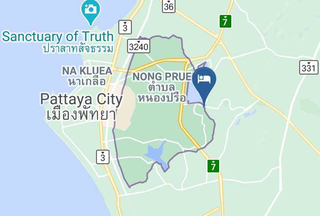 Siam Country Resort Map