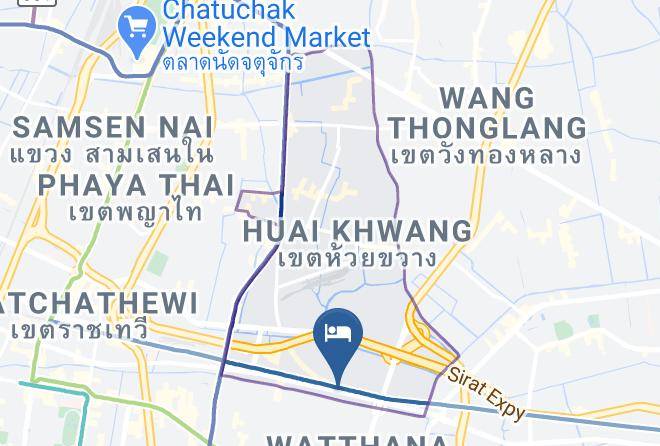 Bang Kapi District - Siam Hotel Maps