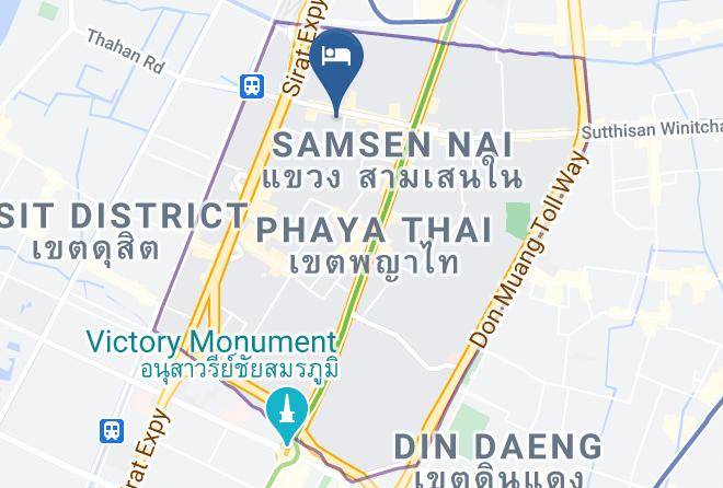 Phaya Thai - Siam Palace Hotel Maps