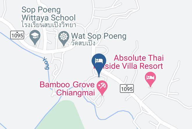 Amphoe Mae Taeng - Siam Pavilion Resort Maps