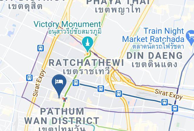 Ratchathewi - Siam Swana Hotel Maps