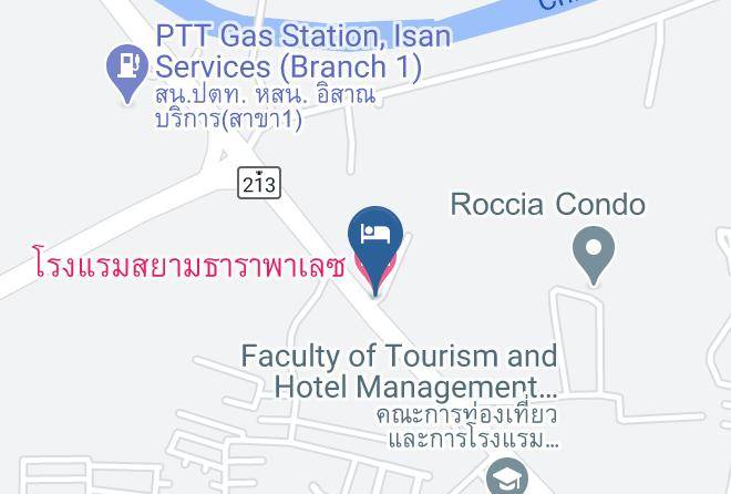 Mueang Maha Sarakham District - Siam Tara Palace Hotel Maps
