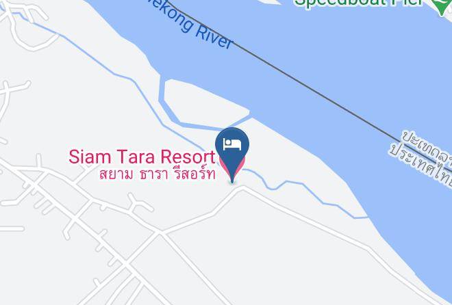 Amphoe Chiang Khong - Siam Tara Resort Maps