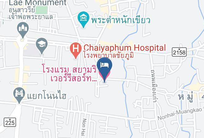 Amphoe Mueang Chaiyaphum - Siamriverresort Maps