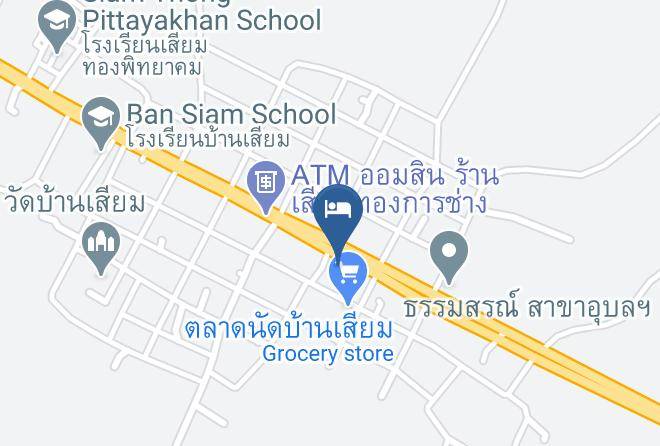 Amphoe Khueang Nai - Siamthong Resort Maps