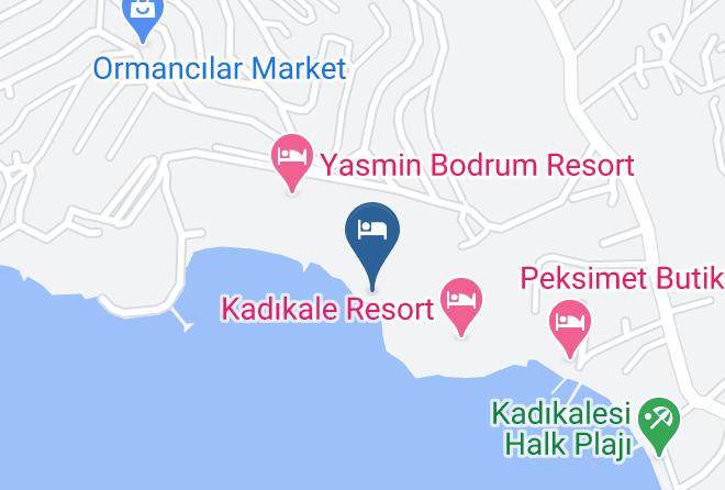 Bodrum - Sianji Well Being Resort Maps