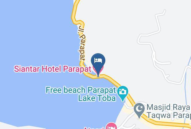 Simalungun Regency - Siantar Hotel Parapat Maps