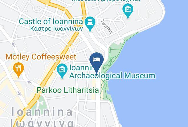Ioannina - Siarava Hotel Maps