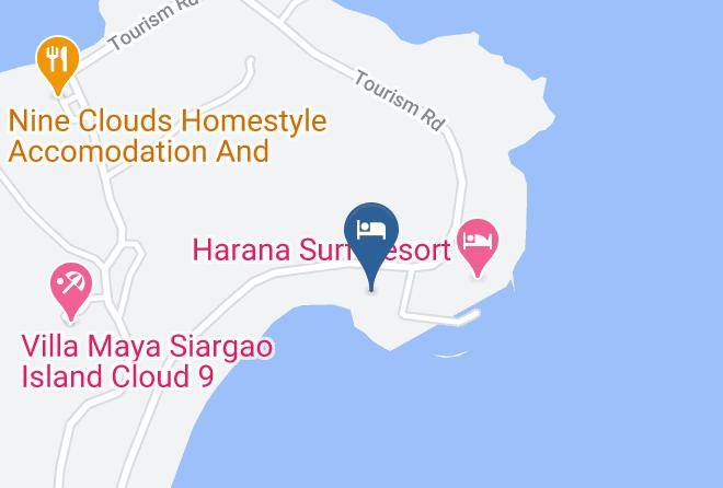 Surigao Del Norte - Siargao Bleu Resort And Spa Maps
