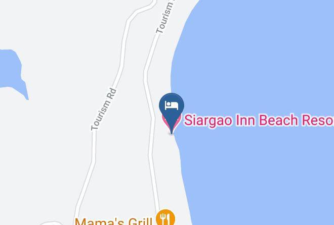 Surigao Del Norte - Siargao Inn Beach Resort Maps