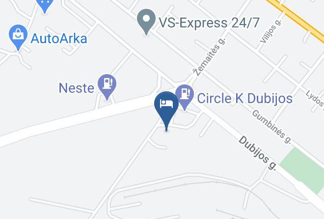 Siauliai - Siauliu Krasto Medziotoju Uzeiga Viesbutis Maps