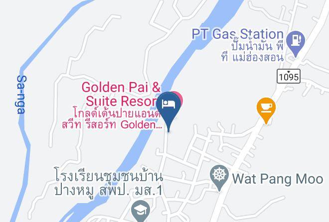 Amphoe Mueang Mae Hong Son - Sib Lan Buri Resort Hotel Maps