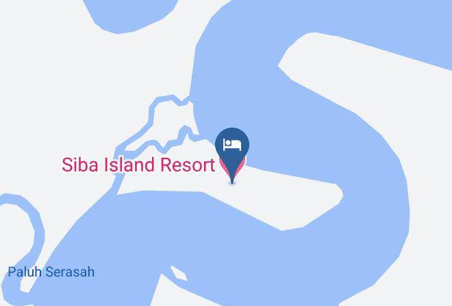 Deli Serdang Regency - Siba Island Resort Maps