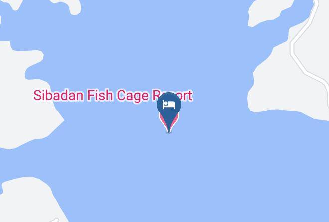 Surigao Del Sur - Sibadan Fish Cage Resort Maps