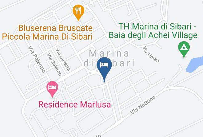 Cosenza - Sibari Residence Maps