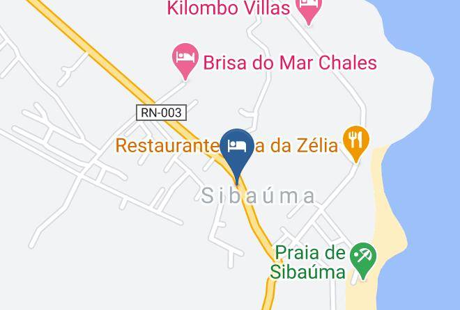 Tibau Do Sul - Sibauma Chales Maps