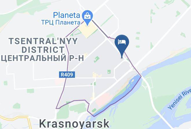 Krasnoyarsk - Siberia Hotel Restaurant Complex Maps