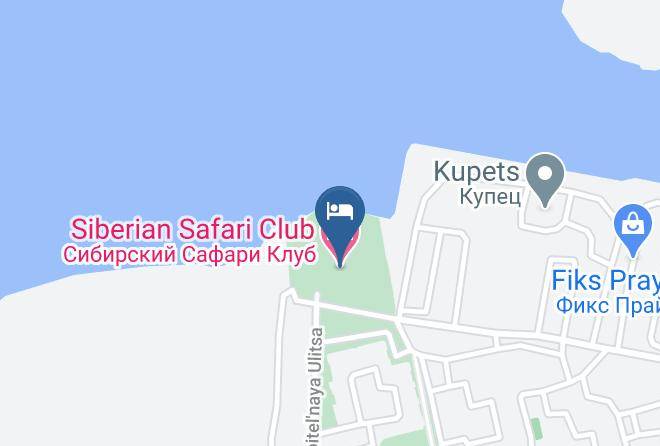 Siberian Safari Club Map