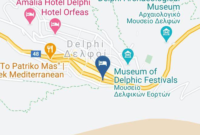 Fokis - Sibylla Hotel Maps