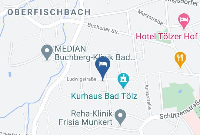 Bad Tolz Wolfratshausen - Gastehaus Sibylle Maps