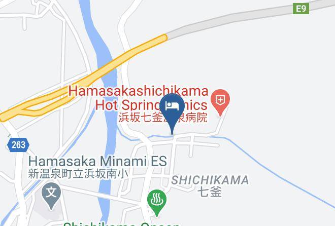Shin Onsen Townmikata District - Sichikama Onsen Rehabilitation Center Maps