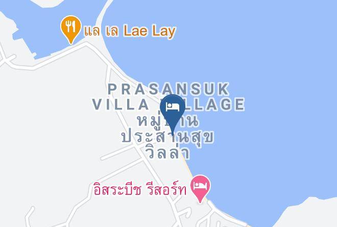 Amphoe Sichon - Sichon Cabana Beach Resort Maps