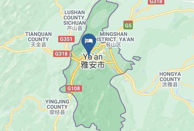 Yaan - Sichuan Anheer Hotel Maps