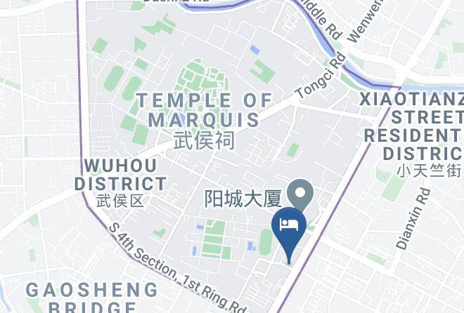Chengdu - Sichuan Jialingjiang Hotel Maps