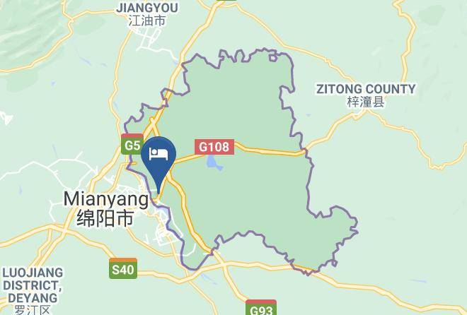 Mianyang - Sichuan Liangju Hotel Maps