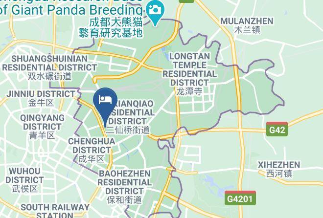 Chengdu - Sichuan Meilu Confrence Hotel Maps